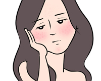 肌荒れの発症